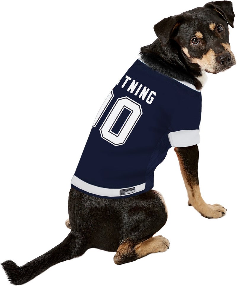 Pets First NHL Tampa Bay Lightning Jersey for Dogs & Cats, Large. - Let Your Pet Be A Real NHL Fan! - Image 5